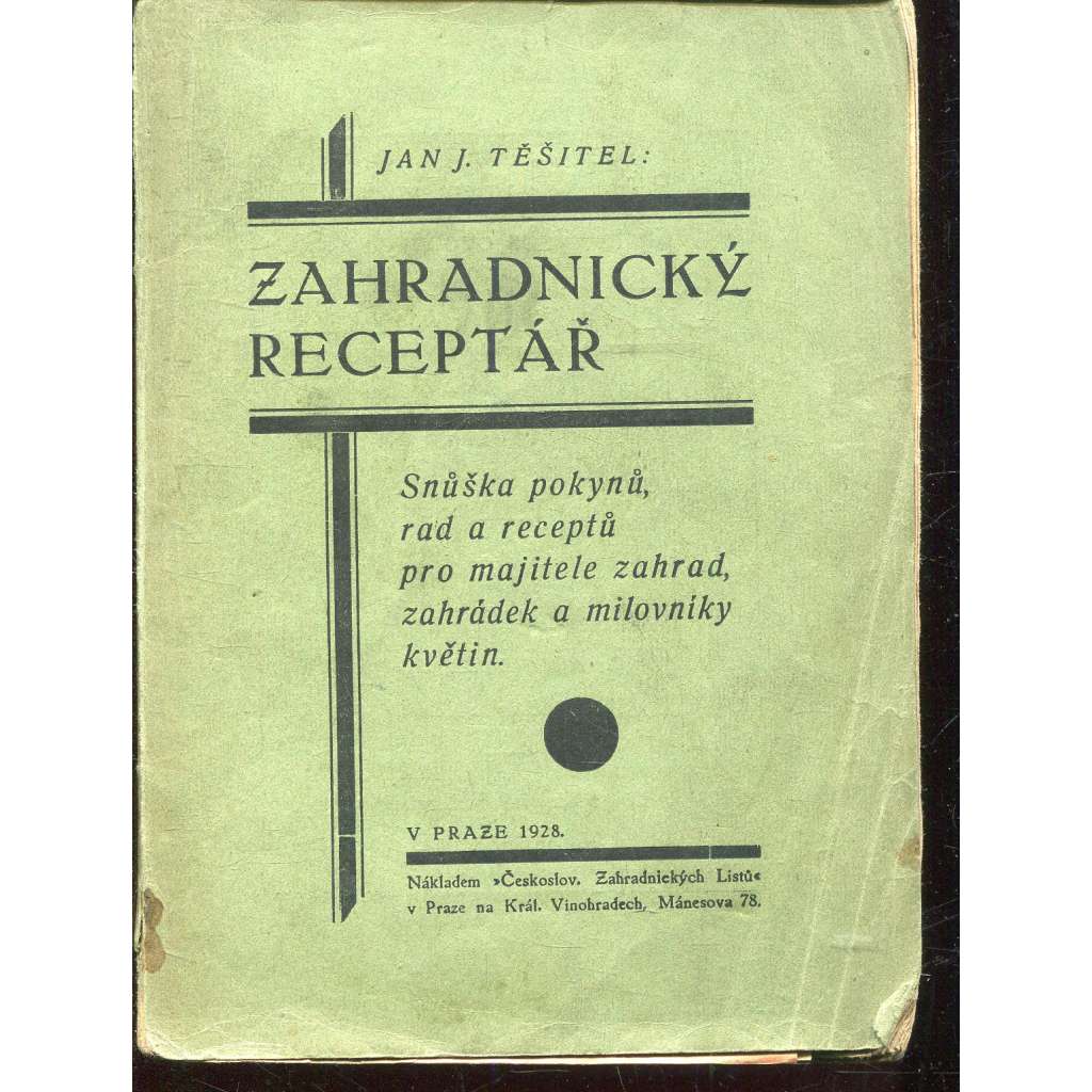 Zahradnický receptář (zahrada, květiny)