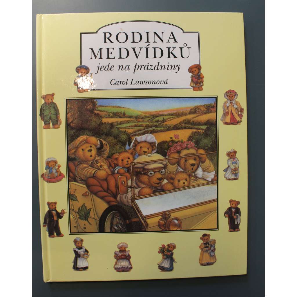 Rodina medvídků jede na prázdniny (příběh)