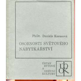 Osobnosti světového nábytkářství (nábytek) - Ústav bytové a oděvní kultury Osobnosti světového nábytkářství (nábytek) - Ústav bytové a oděvní kultury