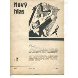 Nový hlas, ročník I., číslo 2/1933. Revue pre sociálne a kultúrne otázky (text slovensky) Nový hlas, ročník I., číslo 2/1933. Revue pre sociálne a kultúrne otázky (text slovensky)