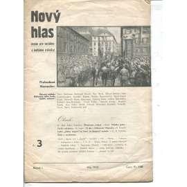 Nový hlas, ročník I., číslo 3/1933. Revue pre sociálne a kultúrne otázky (text slovensky) Nový hlas, ročník I., číslo 3/1933. Revue pre sociálne a kultúrne otázky (text slovensky)