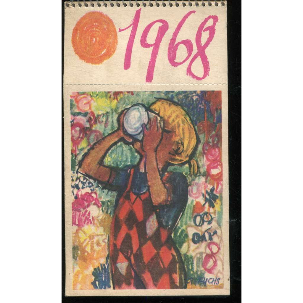 Kalendář 1968 Kalendář 1968