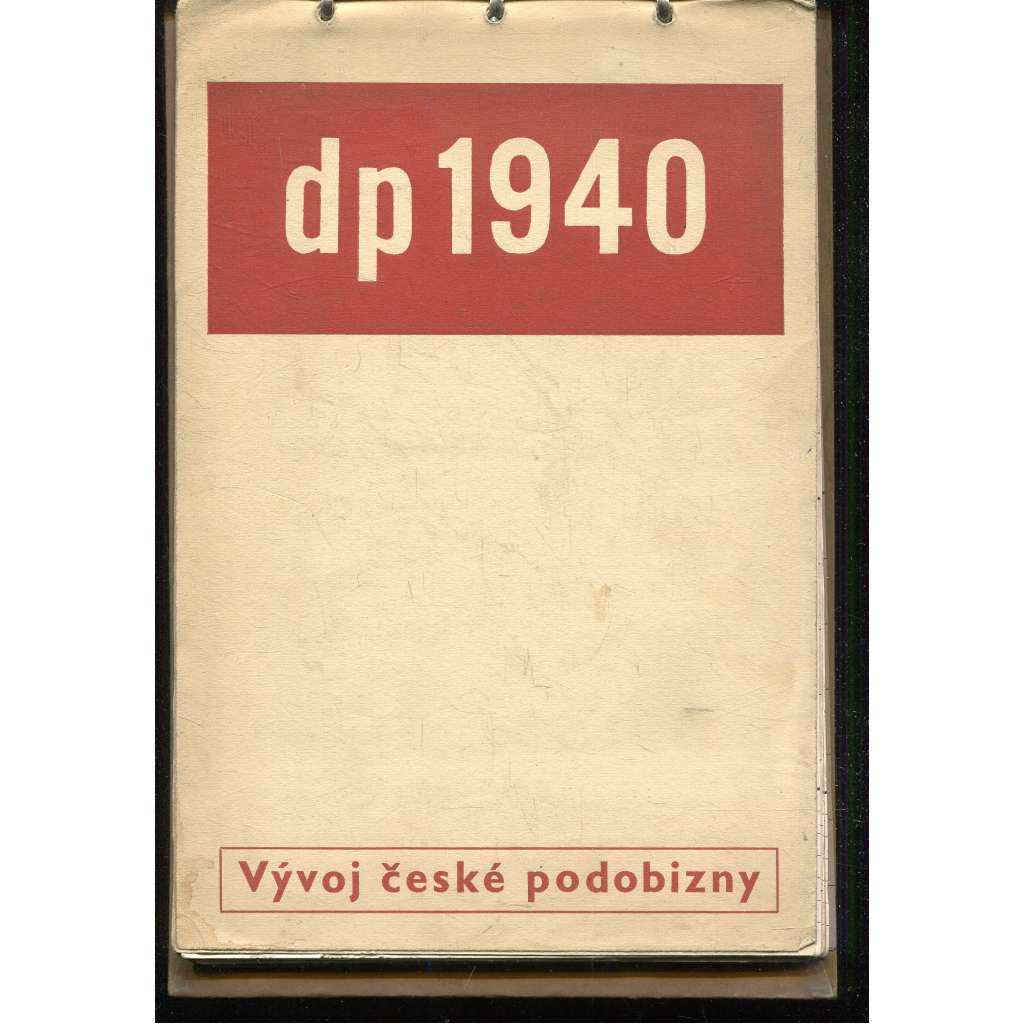 Kalendář 1940. Vývoj české podobizny Kalendář 1940. Vývoj české podobizny