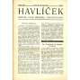 Havlíček, ročník XXII., čísla 1-12/1933. Měsíčník Volné myšlenky československé