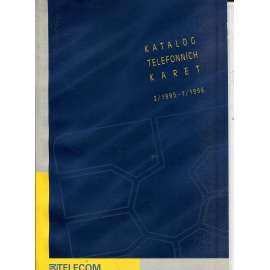 Katalog telefonních karet  2/1995 a 1/1996 (telefonní karty) - TELECOM