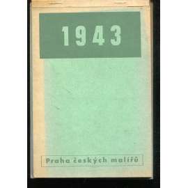 Praha českých malířů. Kalendář 1943 (vyd. Družstevní práce)