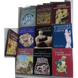 Umění světa - komplet dějiny umění 10 sv. - Antické, Raně křesťanské a byzantské, Starověké kultury Předního východu, Baroko a rokoko, Člověk a renesance, Pravěk a umění přírodních národů, Dálného východu, Románské a gotické, Islámské, 19. a 20. století Umění světa - komplet dějiny umění 10 sv. - Antické, Raně křesťanské a byzantské, Starověké kultury Předního východu, Baroko a rokoko, Člověk a renesance, Pravěk a umění přírodních národů, Dálného východu, Románské a gotické, Islámské, 19. a 20. století