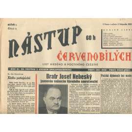 Nástup červenobílých - List hrdého a poctivého češství, ročník I., číslo 3/1939 [kolaborace, Protektorát]