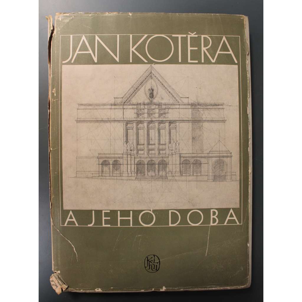 Jan Kotěra a jeho doba (edice: Současné umění, sv. 25) (architektura, návrhy, studie, fotografie, mj. Vršovická vodárna, Trmalova vila, Městské museum Hradec Králové)