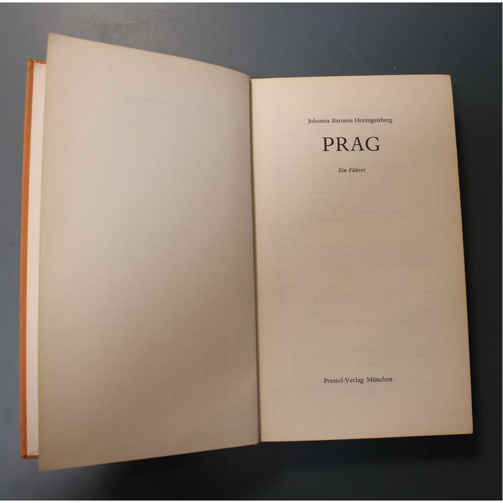 Prag. Ein Führer (Praha, průvodce; turistika, architektura, historie, malířství, mj. Pražský hrad, Malá strana, Vyšehrad, Karlův most, Staré město, Nové město)
