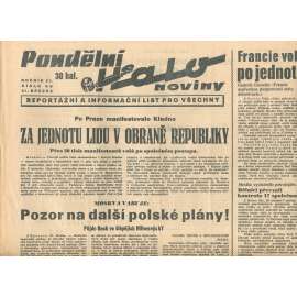 Halo noviny, ročník VI., číslo 68/1938