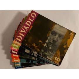 Divadlo, ročník 12, čísla 1-10/1961 (časopis) - komplet