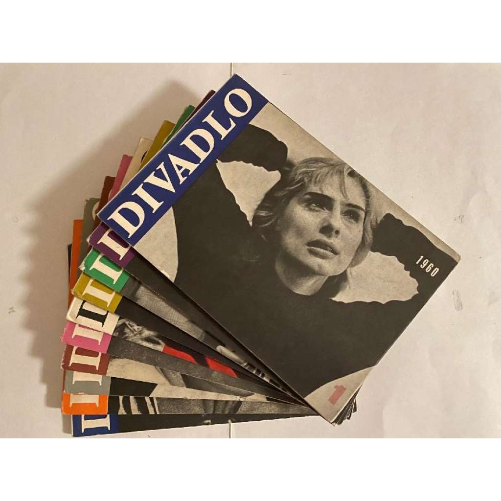 Divadlo, ročník 11, čísla 1-10/1960 (časopis) - komplet Divadlo, ročník 11, čísla 1-10/1960 (časopis) - komplet