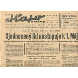 Halo noviny, ročník VI., číslo 105/1938