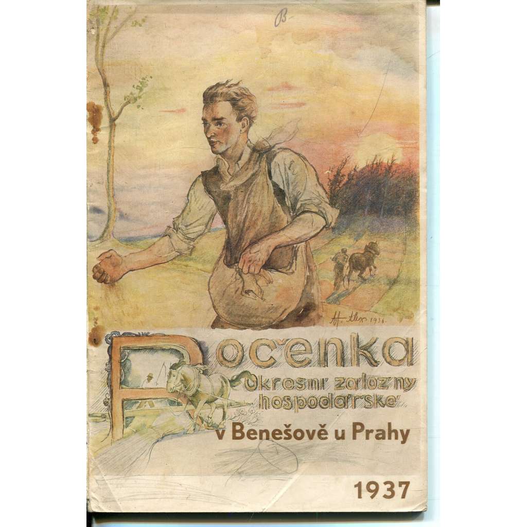Ročenka 1937. Okresní záložna hospodářská v Benešově u Prahy (Benešov) Ročenka 1937. Okresní záložna hospodářská v Benešově u Prahy (Benešov)