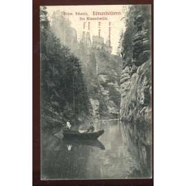 Hřensko, Děčín, Edmundova soutěska