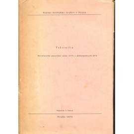 Faksimilia. Nevolnické povstání roku 1775 v dokumentech SÚA