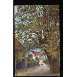 Severní Čechy, hrázděná architektura