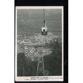 Liberec, rozhledna Ještěd, lanovka