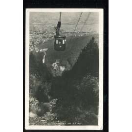 Liberec, rozhledna Ještěd, lanovka