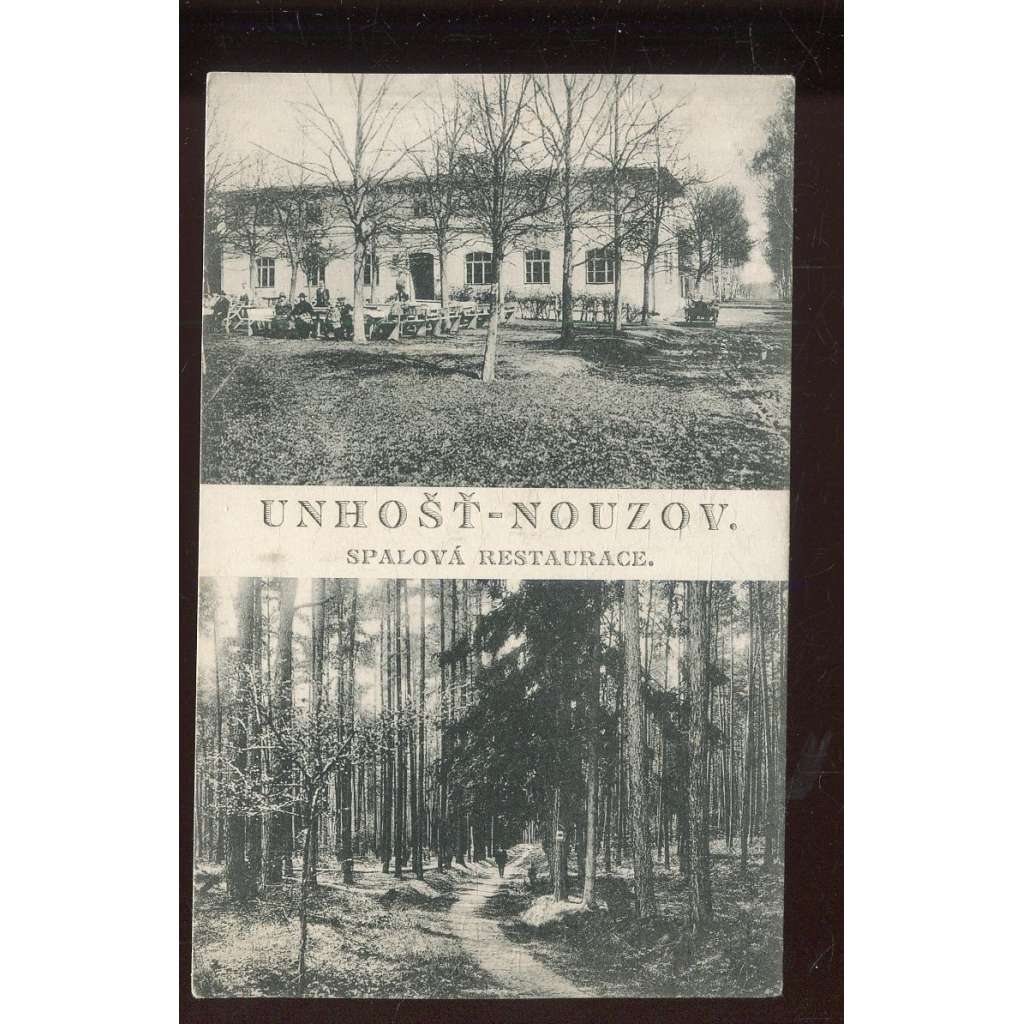 Unhošť - Nouzov, Kladno, restaurace hospoda