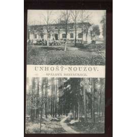 Unhošť - Nouzov, Kladno, restaurace hospoda