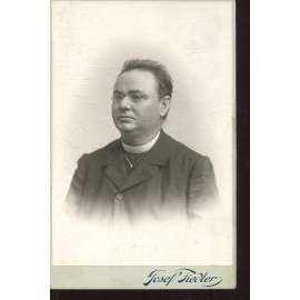 Stará fotografie - kabinetka (Josef Fiedler, Praha)