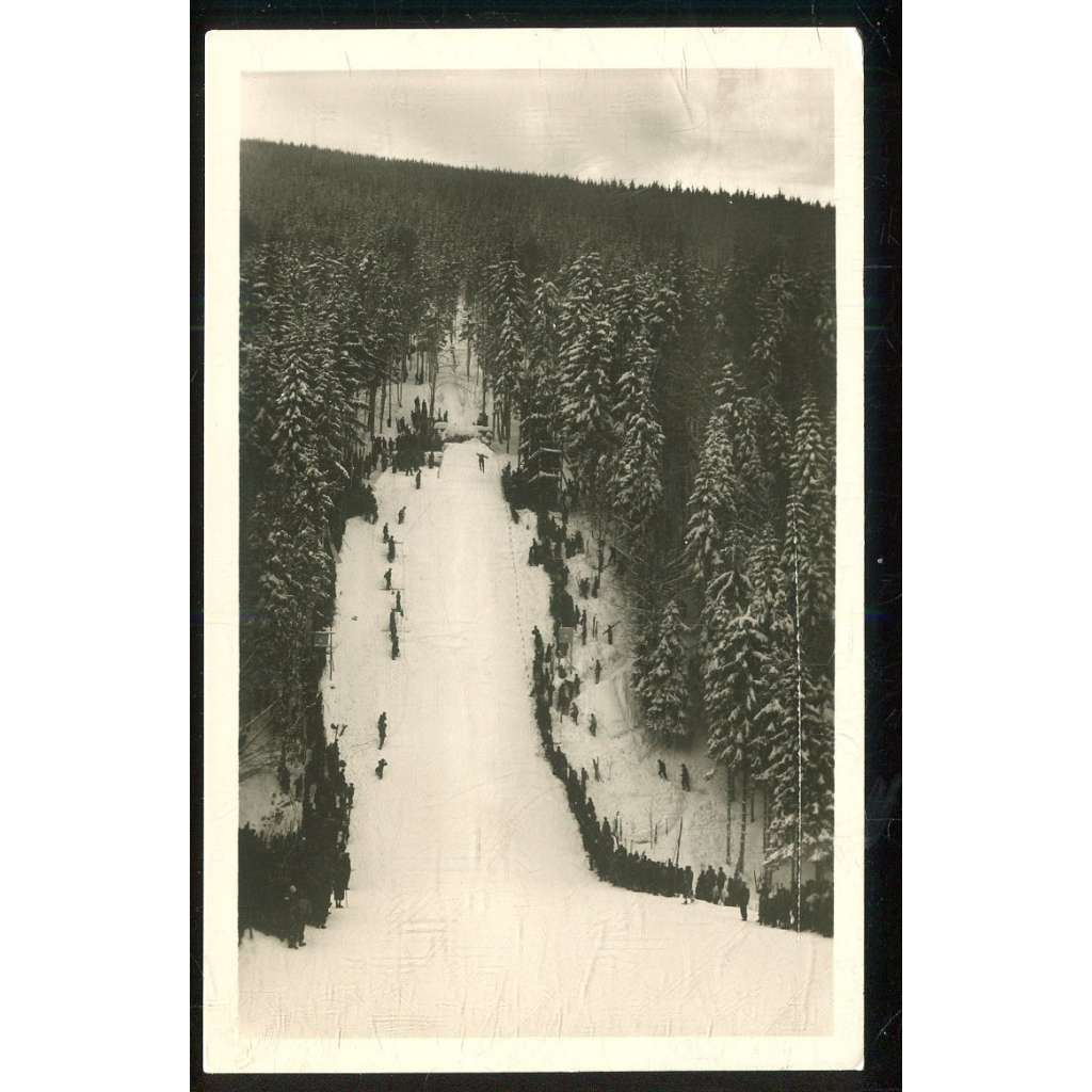 Harrachov, Jablonec nad Nisou. skokanský můstek Harrachov, Jablonec nad Nisou. skokanský můstek