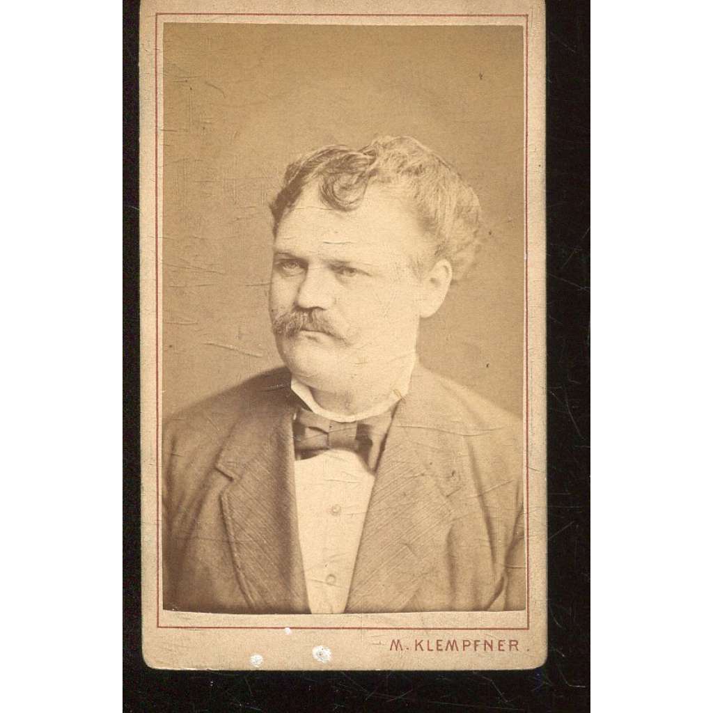 Stará fotografie - kabinetka (M. Klempfner, Praha)