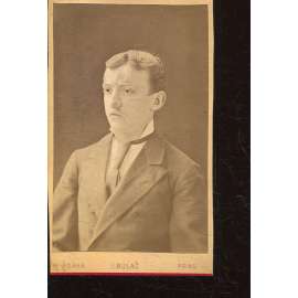 Stará fotografie - kabinetka (J. Mulač, Praha)