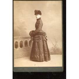 Stará fotografie - kabinetka (J. Tomáš, Praha)