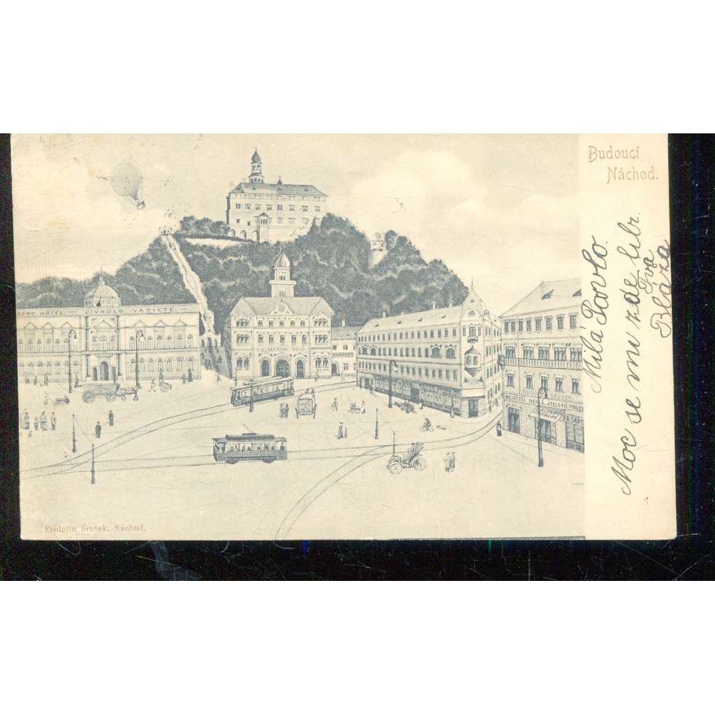 Náchod koláž budoucnost