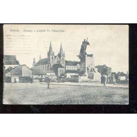 Praha, Emauzy, pomník Fr. Palacký