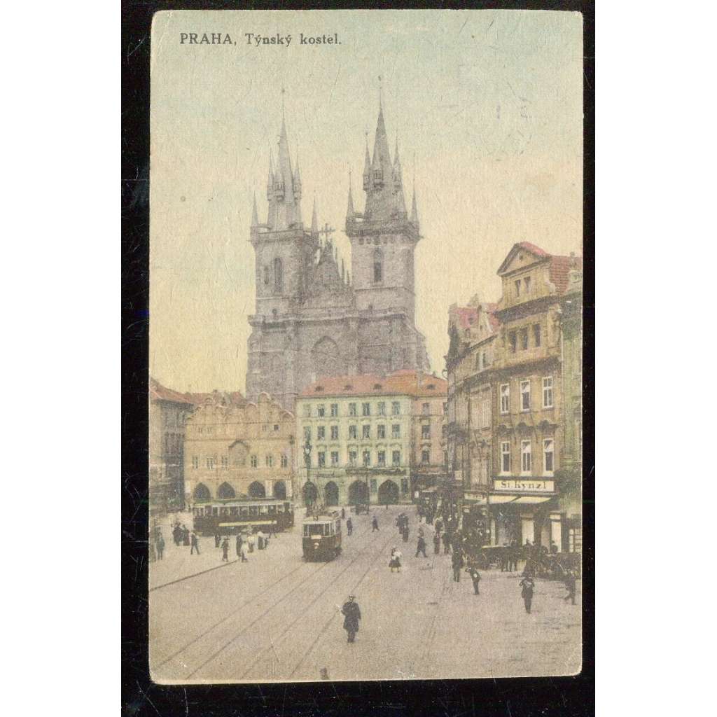 Praha, Kostel Panny Marie před Týnem, tramvaj