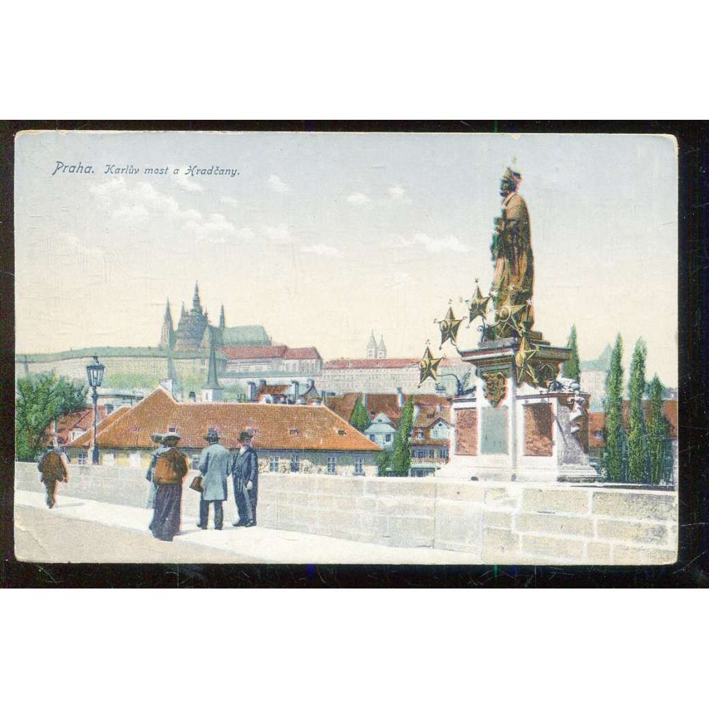 Praha, Karlův most, Hradčany