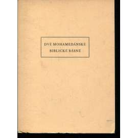Dvě mohamedánské biblické básně (podpis Otto F. Babler)