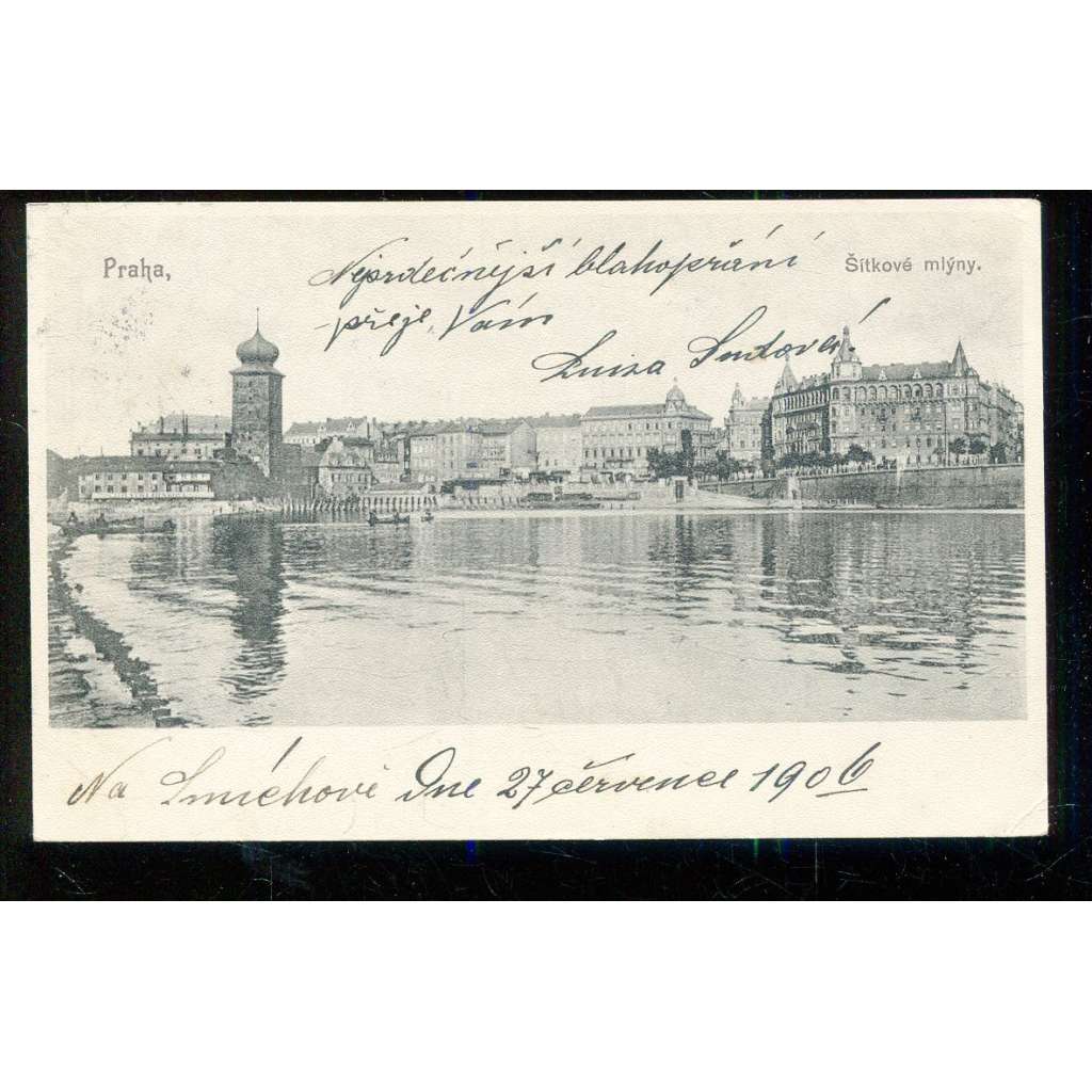 Praha, Novoměstské, Šítkovské mlýny