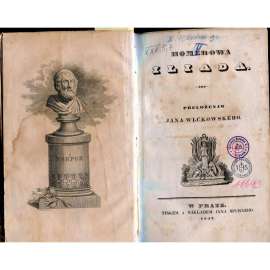 Homérova Iliada [Ílias - Homér; 1842]