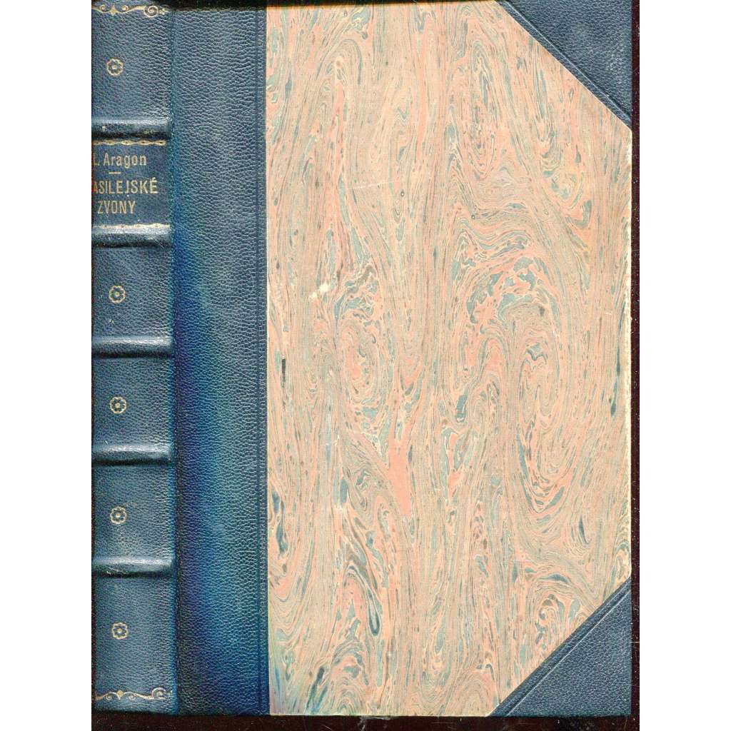 Basilejské zvony (vazba kůže - polokožená, Toyen, Edice Dobré knihy)