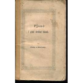 Pjsně i giné drobné básně (poezie, 1843) - Písně a jiné drobné básně