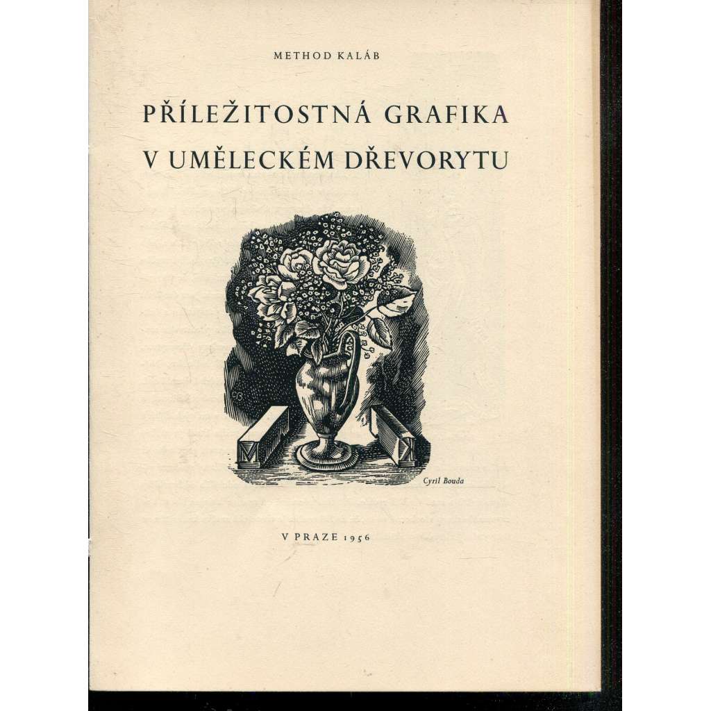 Příležitostná grafika v uměleckém dřevorytu Příležitostná grafika v uměleckém dřevorytu