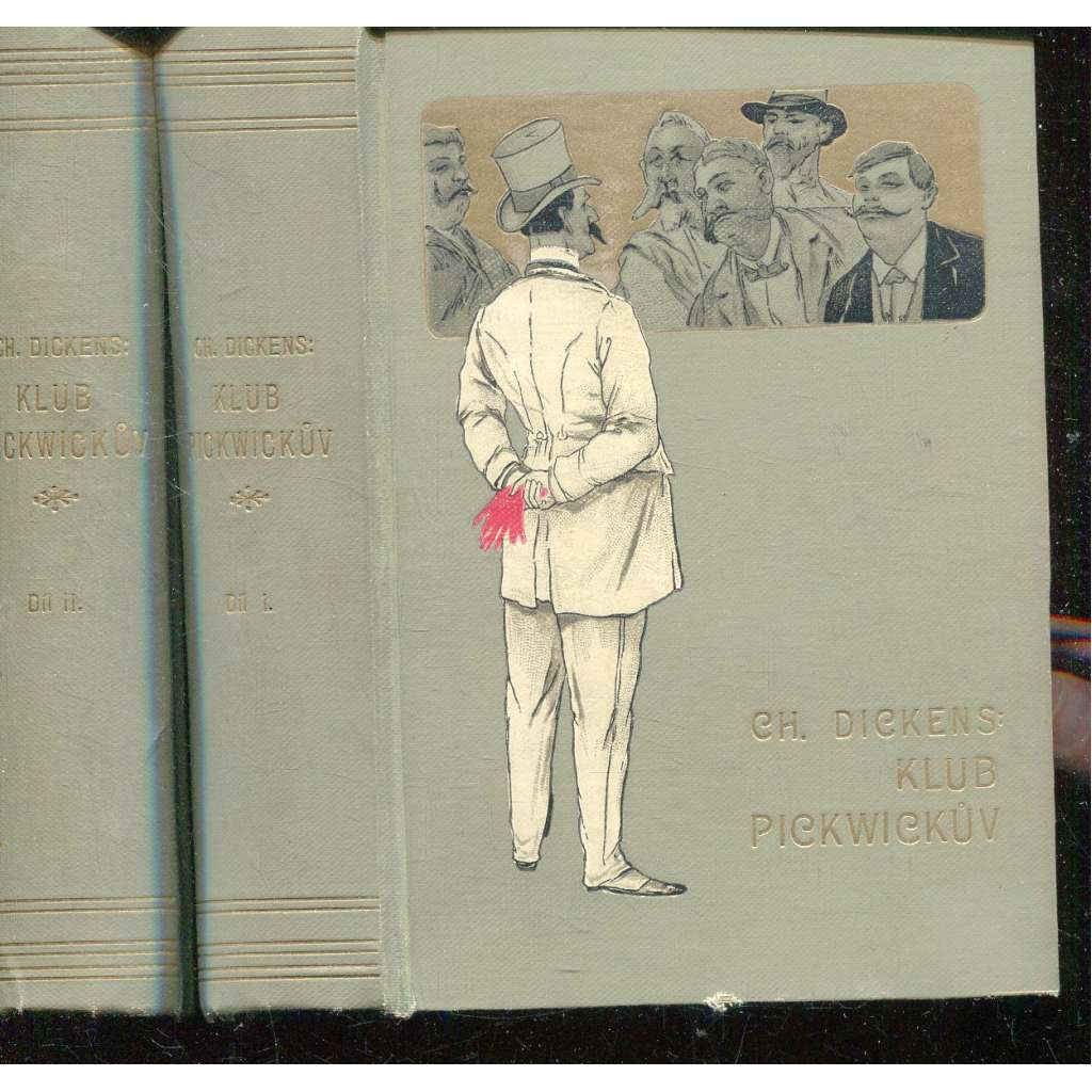 Klub Pickwickův I. a II. (2 svazky, secesní vazba) Klub Pickwickův I. a II. (2 svazky, secesní vazba)
