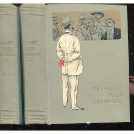 Klub Pickwickův I. a II. (2 svazky, secesní vazba) Klub Pickwickův I. a II. (2 svazky, secesní vazba)