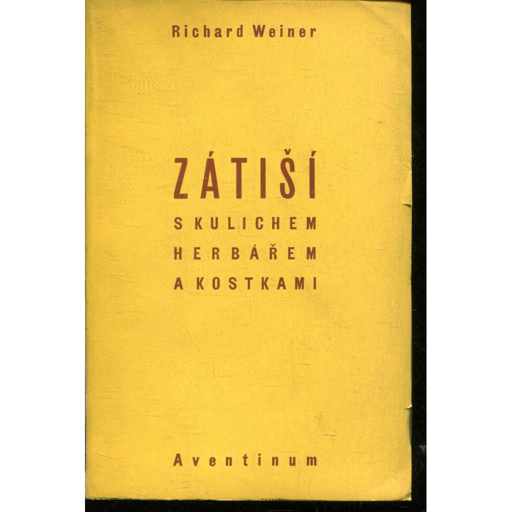 Zátiší s kulichem, herbářem a kostkami