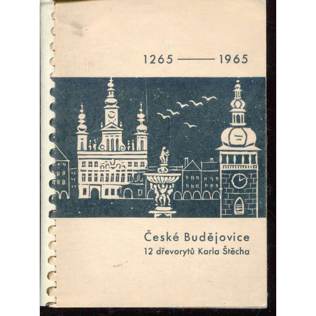 České Budějovice - 12 dřevorytů Karel Štěch