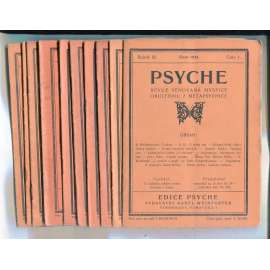 Psyche, ročník IX./1932-1933, čísla 1.-10. (Revue věnovaná mystice, okultismu a metapsychice)