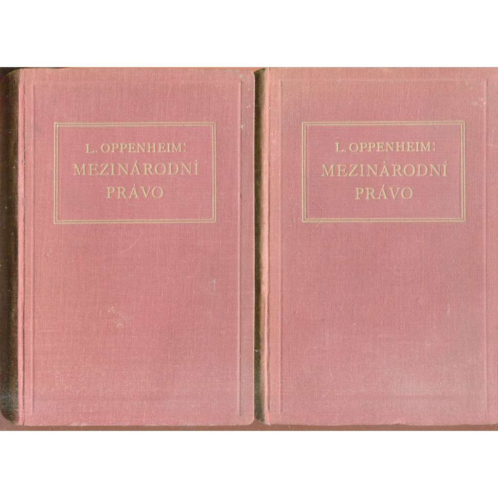 Mezinárodní právo I. a II. (2 svazky)
