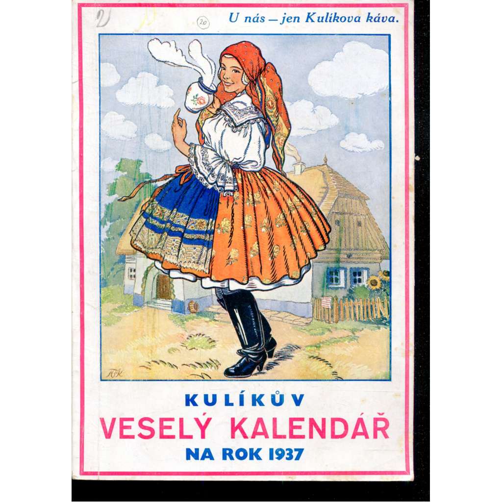 Kulíkův veselý kalendář na rok 1937