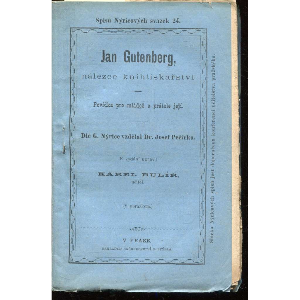 Jan Gutenberg, nálezce knihtiskařství
