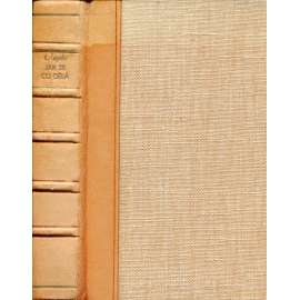 Jak se co dělá (Spisy bratří Čapků, podpis Karel Čapek) - vazba kůže - polokožená Jak se co dělá (Spisy bratří Čapků, podpis Karel Čapek) - vazba kůže - polokožená